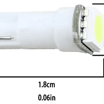 Ampolletas Led T5 Blanco Neutro 12v