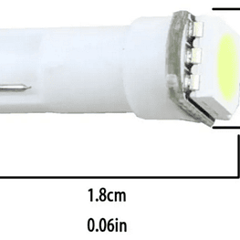 Ampolletas Led T5 Blanco Neutro 12v