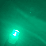 Ampolleta Led T10 Cola De Pescado Luz Verde 12v 3w