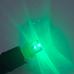 Ampolleta Led T10 Cola De Pescado Luz Verde 12v 3w
