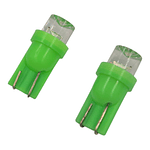 Ampolleta Led T10 Cola De Pescado Luz Verde 12v 3w