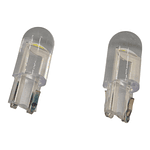 Par Ampolletas 1 Led T10 Blanco Cola De Pescado 