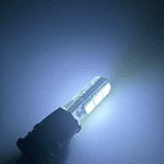 Par Ampolletas 6 Led T10  Blanco  Cola De Pescado 