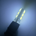 Par Ampolletas 6 Led T10  Blanco  Cola De Pescado 