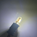 Par Ampolletas 2 Led T10  Blanco Cola De Pescado 
