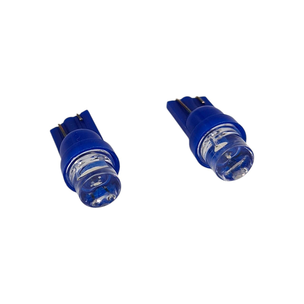 Ampolleta Led T10 Cola De Pescado Luz Azul 12v 3w