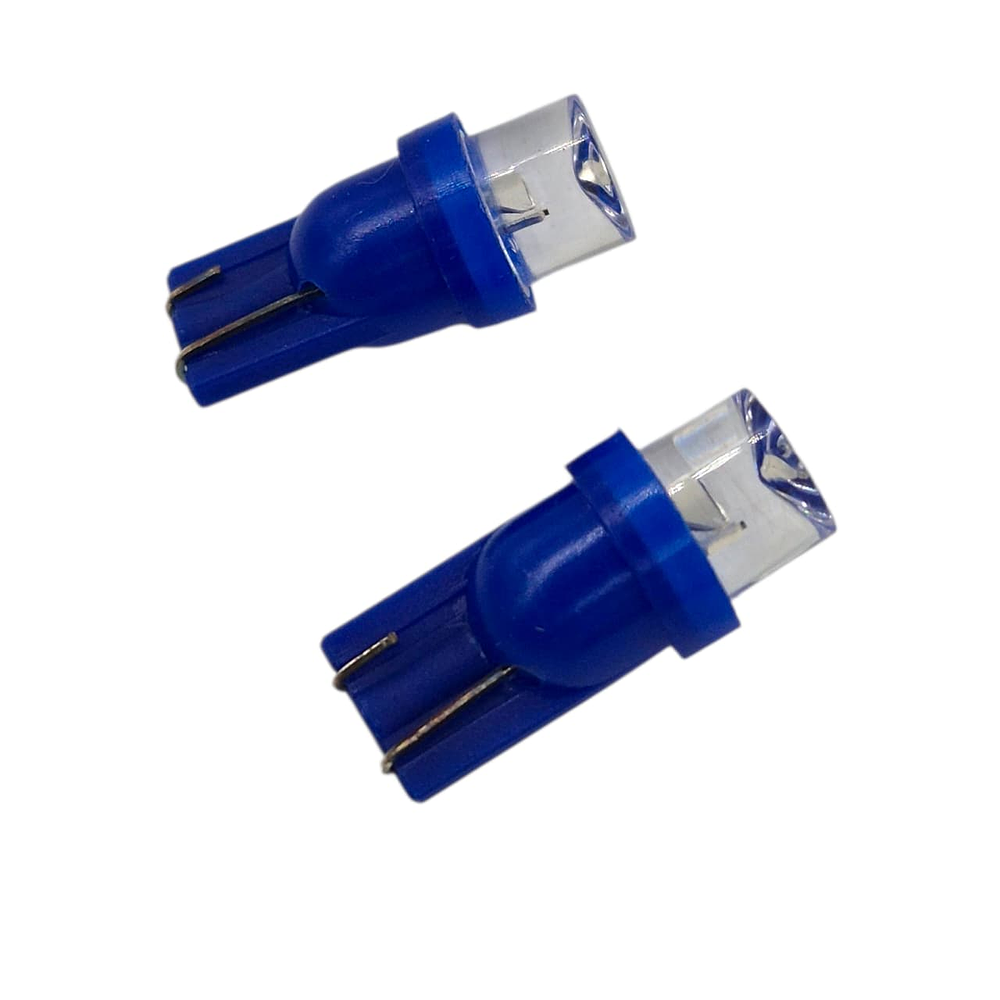 Ampolleta Led T10 Cola De Pescado Luz Azul 12v 3w
