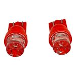 Ampolleta Led T10 Cola De Pescado Luz Roja 12v 3w