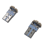 Ampolleta Plana 6 Led T10 Cola De Pescado Blanco 12v 