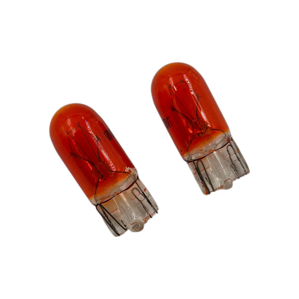 Ampolleta T10 Cola De Pescado Amarilla Ambar 70v 