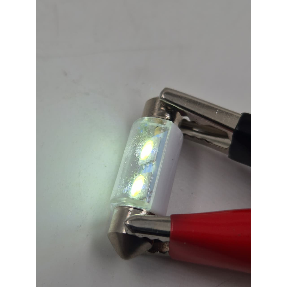 Par Ampolleta Led Tipo Fusible 36mm