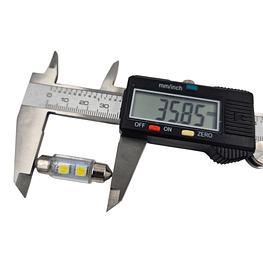 Par Ampolleta Led Tipo Fusible 36mm