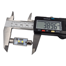 Par Ampolleta Led Tipo Fusible 39mm