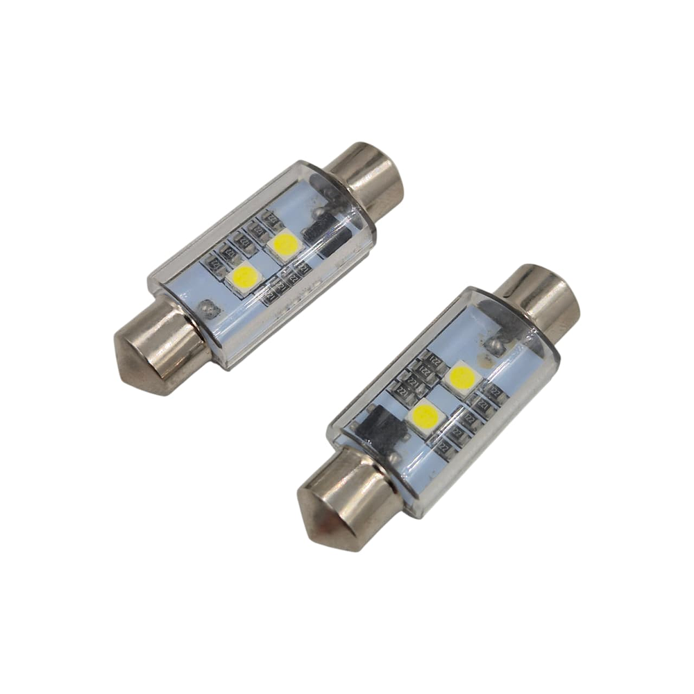 Par Ampolleta Led Tipo Fusible 39mm