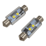 Par Ampolleta Led Tipo Fusible 39mm