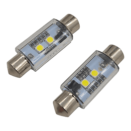 Par Ampolleta Led Tipo Fusible 39mm