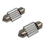 Par Ampolleta Led Tipo Fusible 31mm