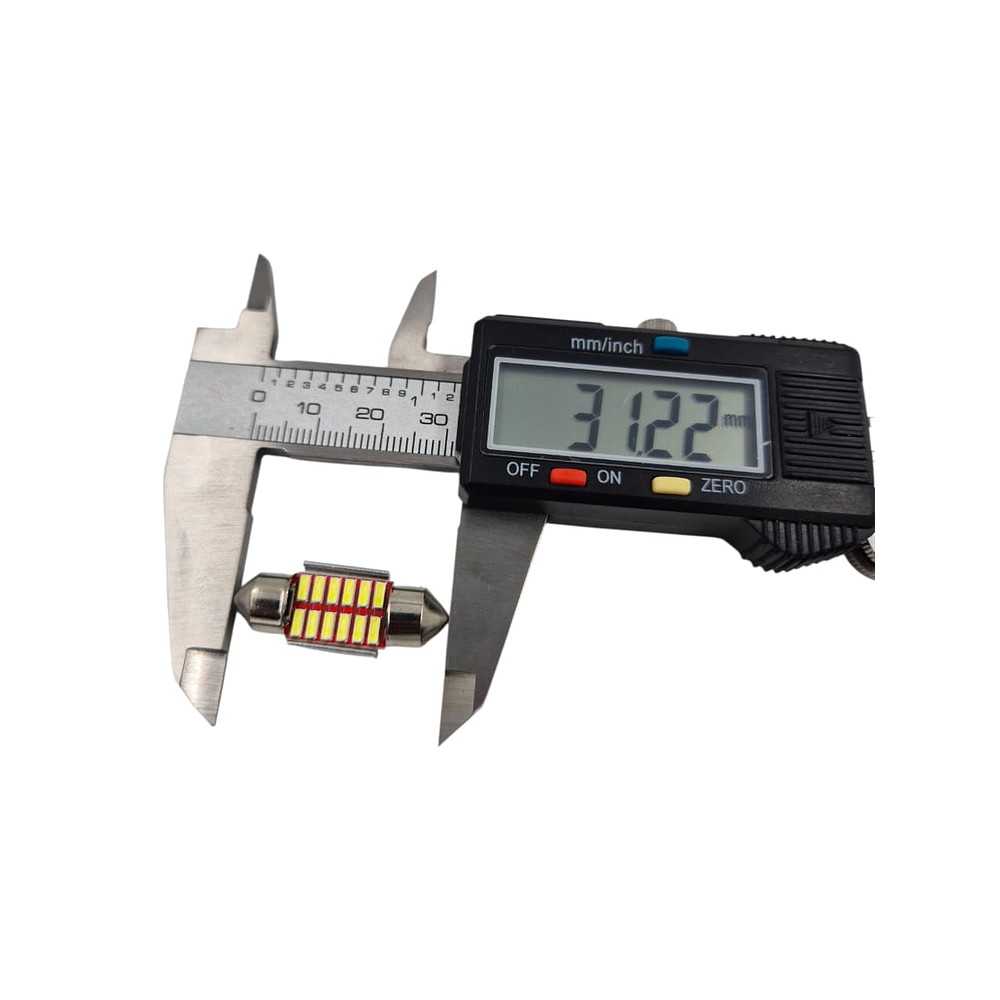 Par Ampolleta Led Tipo Fusible 31mm