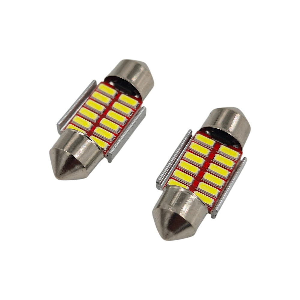 Par Ampolleta Led Tipo Fusible 31mm