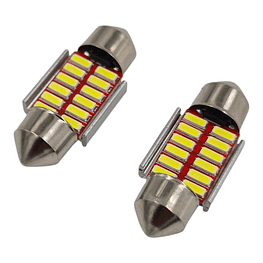 Par Ampolleta Led Tipo Fusible 31mm