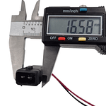 Enchufe Electro ventilador para Corsa 2 Pin