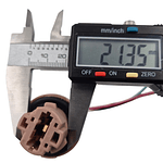 Soquete Foco Tras T20 Doble Contacto Freno Y Señalizador