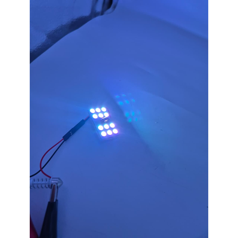 Placa 12 Led Rgb Con control