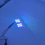 Placa 12 Led Rgb Con control