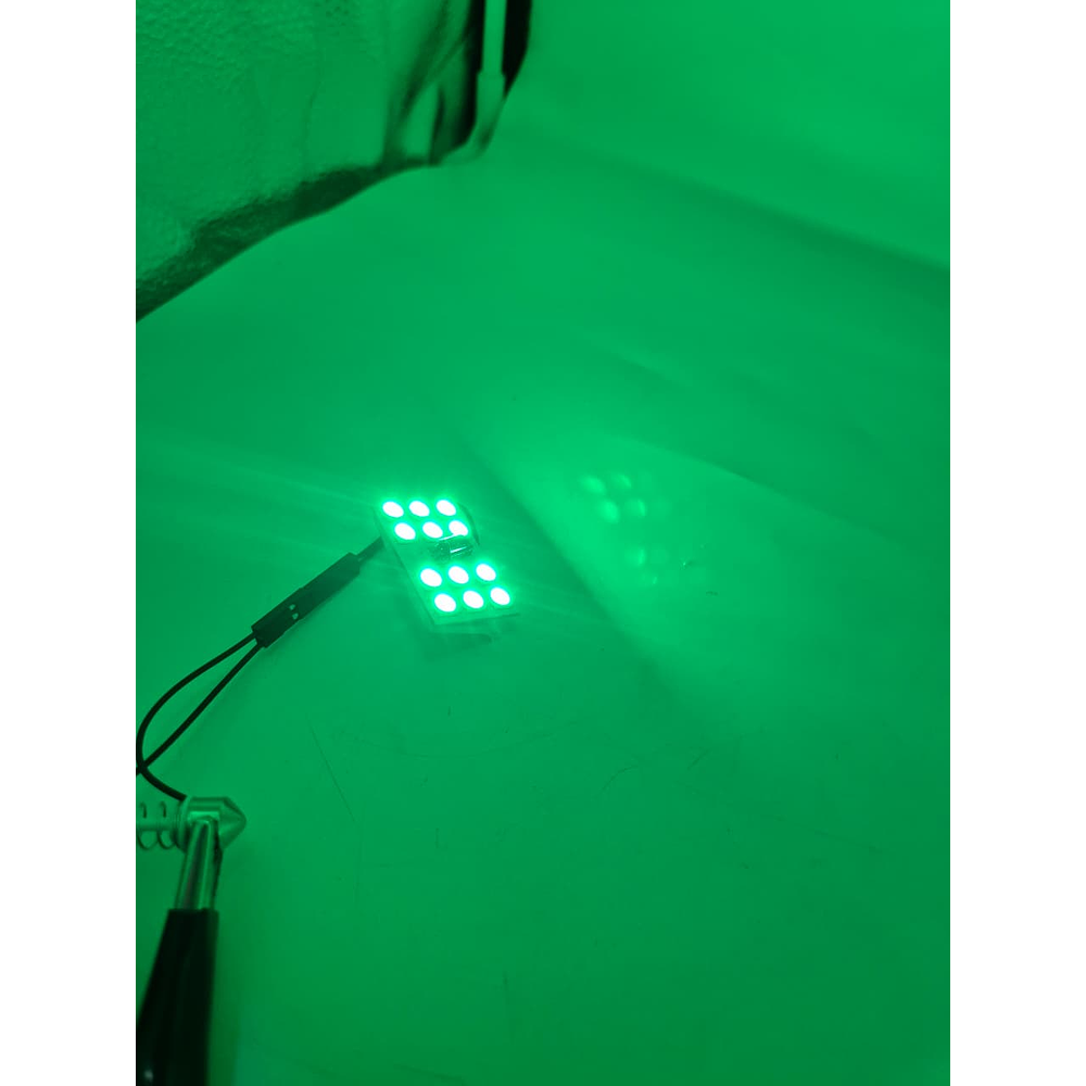 Placa 12 Led Rgb Con control