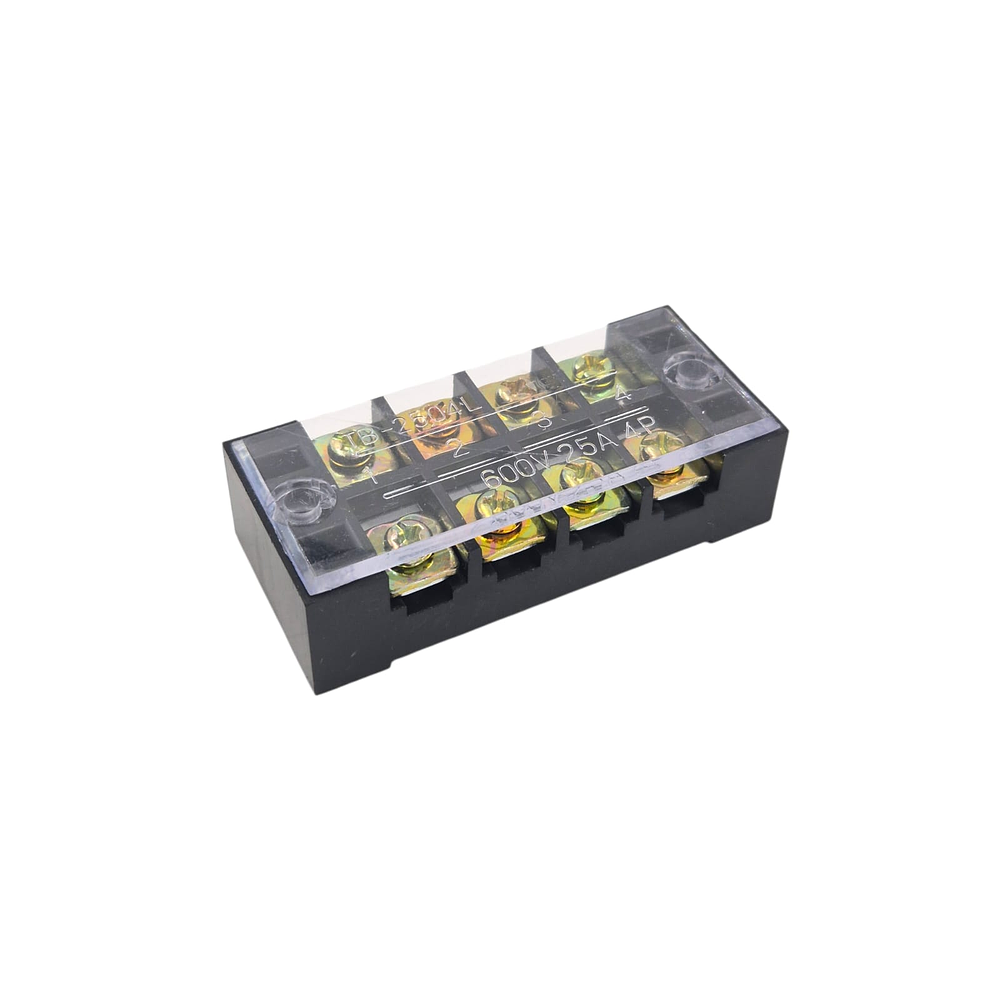 Regleta De Conexion Aislada 4 Contactos 25a