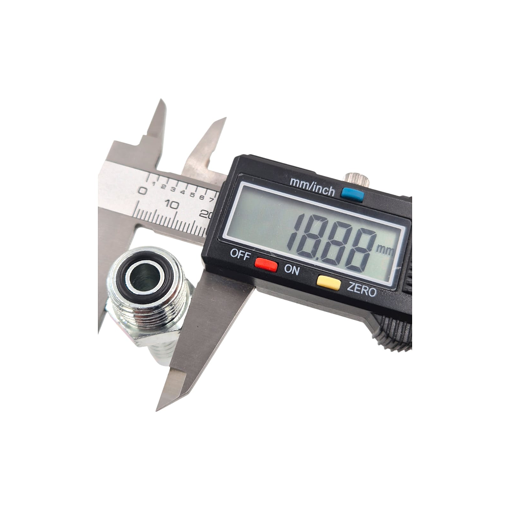 Conector Hidraulico Macho ORFS 11/16 pulgadas Hilo 16