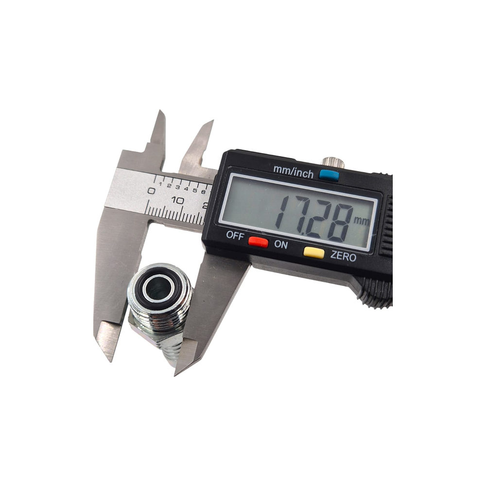 Conector Hidraulico Macho ORFS 11/16 pulgadas Hilo 16