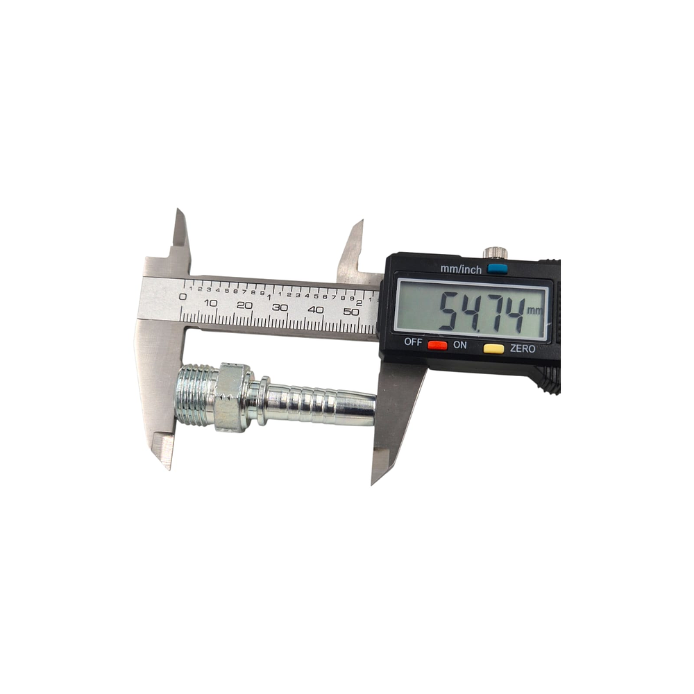 Conector Hidraulico Macho ORFS 11/16 pulgadas Hilo 16