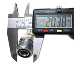 Conector Hidraulico Macho ORFS 13/16 pulgadas Hilo 16