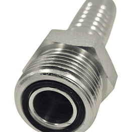 Conector Hidraulico Macho ORFS 1" pulgadas Hilo 14