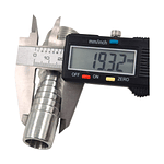 Conector Hidráulico Macho ORFS 1.3/12" pulgadas Hilo 12