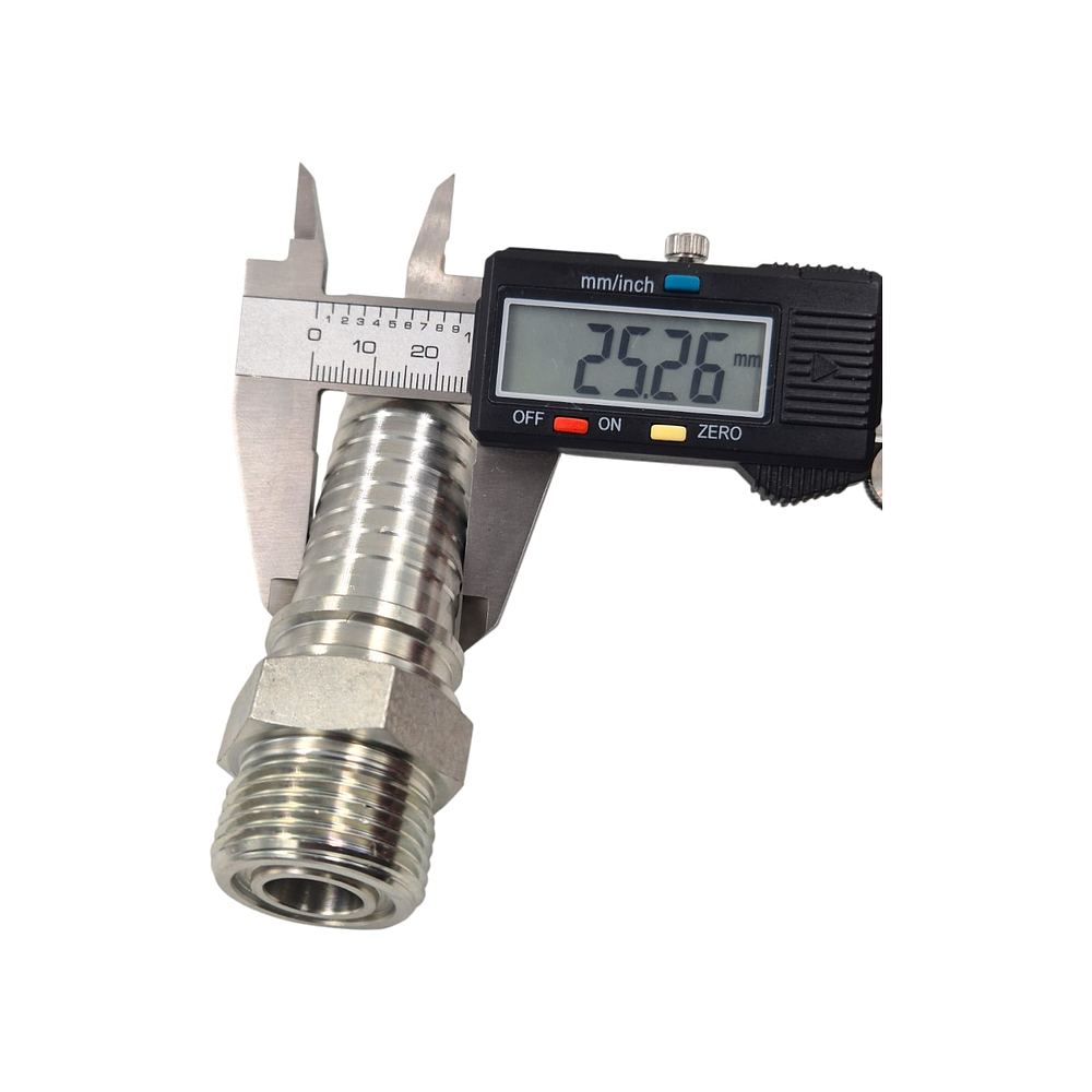 Conector Hidráulico Macho ORFS 1.3/16" pulgadas Hilo 12
