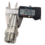 Conector Hidráulico Macho ORFS 1.3/16" pulgadas Hilo 12