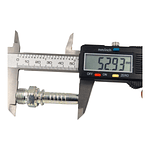 Conector Hidráulico Macho ORFS 9/16" pulgadas Hilo 18 10mm