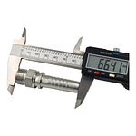 Conector Hidraulico Macho ORFS 11/16 pulgadas Hilo 16 13mm