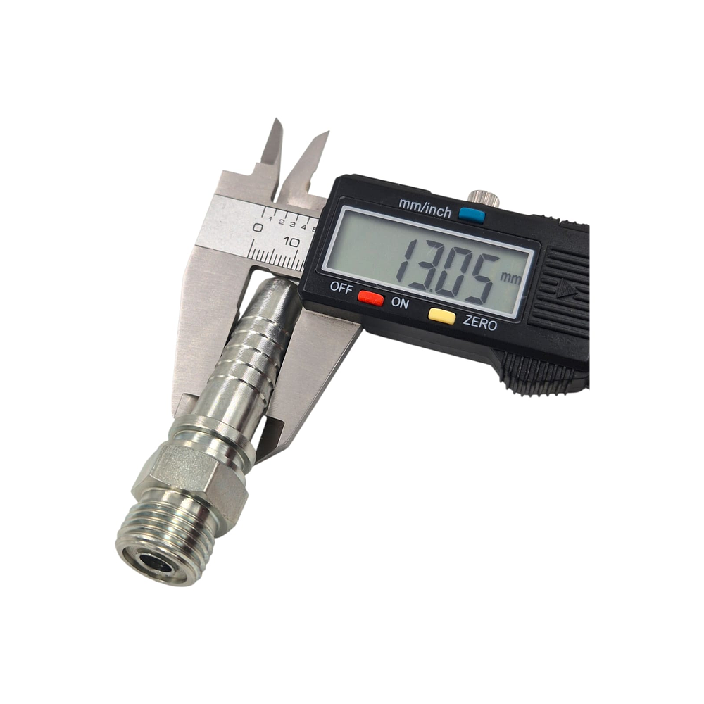 Conector Hidraulico Macho ORFS 11/16 pulgadas Hilo 16 13mm