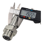 Conector Hidraulico Macho ORFS 13/16 pulgadas Hilo 16 19mm