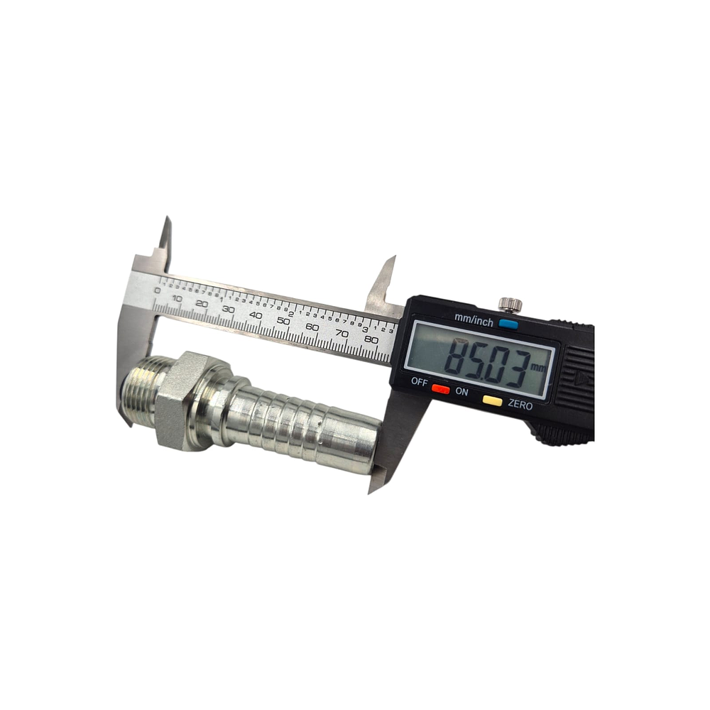 Conector Hidraulico Macho ORFS 13/16 pulgadas Hilo 16 19mm