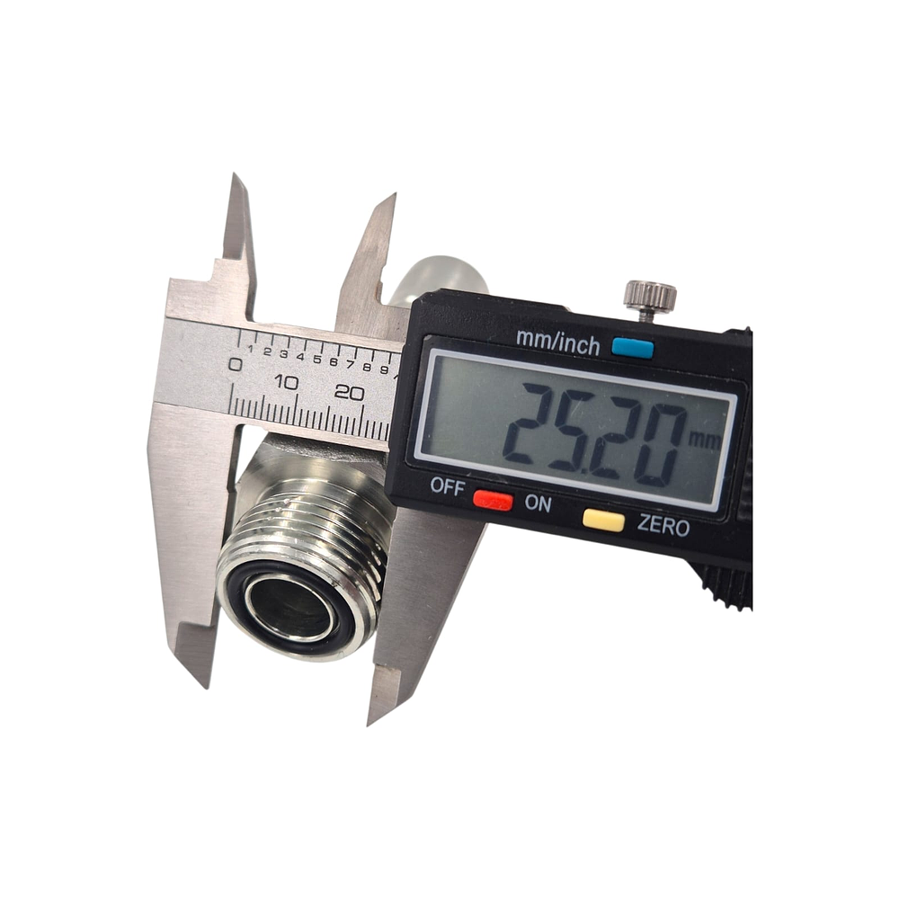 Conector Hidraulico Macho ORFS 13/16 pulgadas Hilo 16 19mm