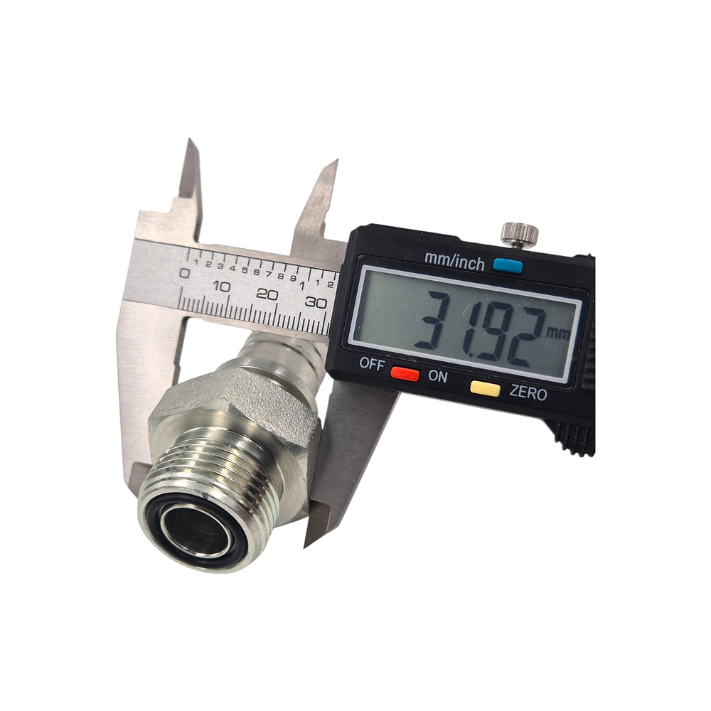 Conector Hidraulico Macho ORFS 13/16 pulgadas Hilo 16 19mm