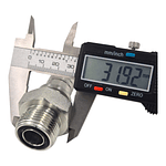 Conector Hidráulico Macho ORFS 1" pulgadas Hilo 14 19MM