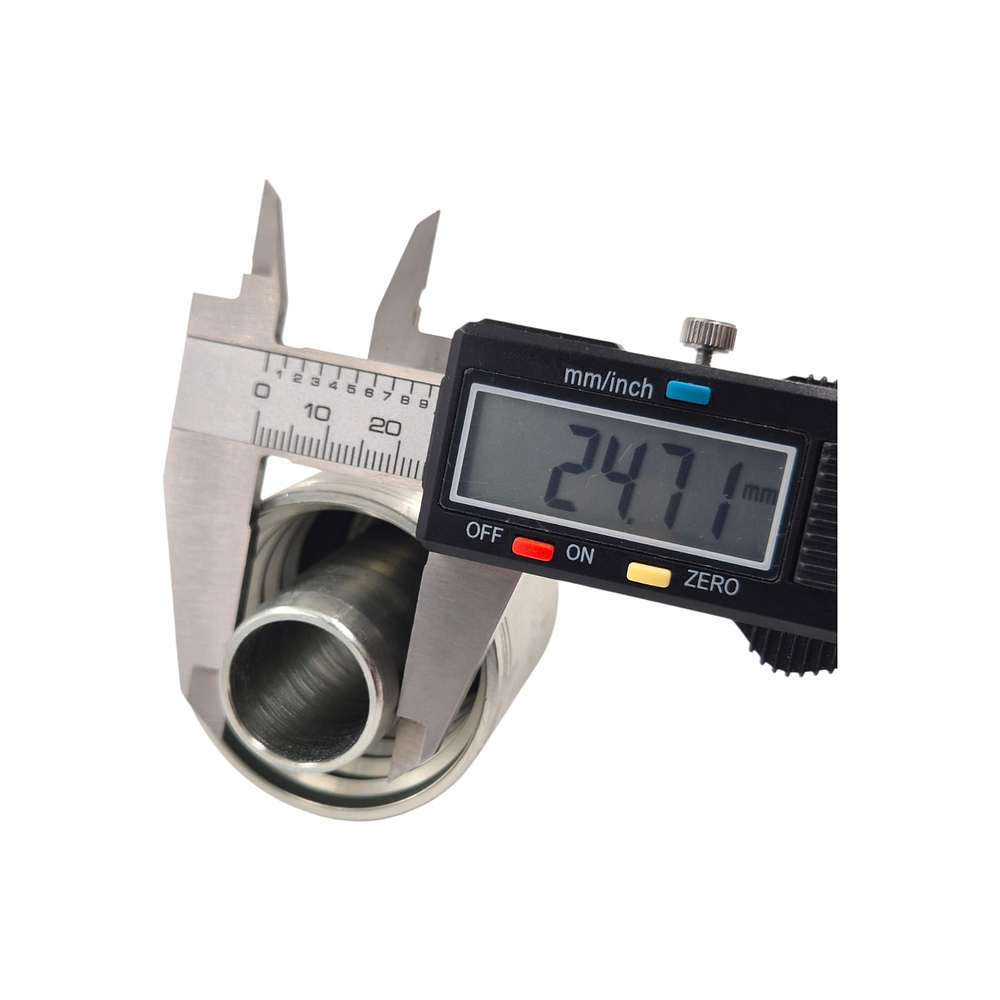 Conector Macho Jic 37 Flare One Piece 1.5/16 pulgadas hilo 12