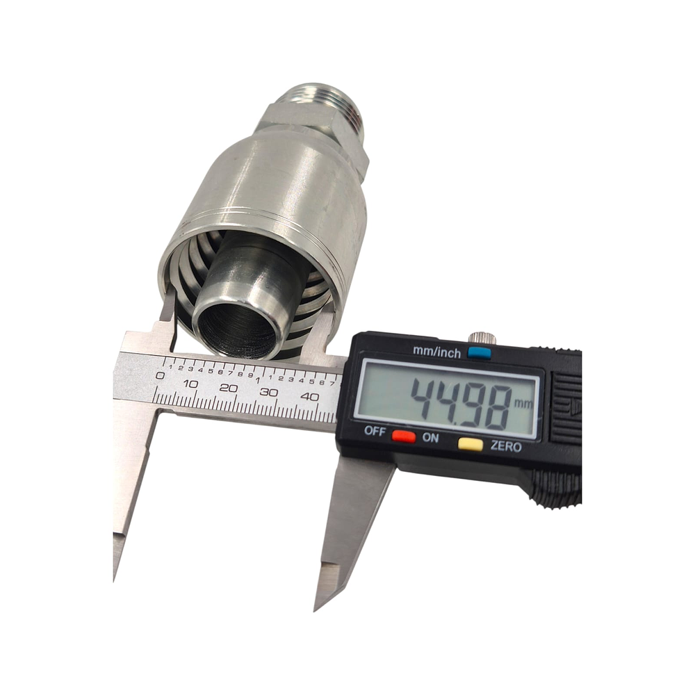 Conector Macho Jic 37 Flare One Piece 1.5/16 pulgadas hilo 12