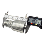 Conector Macho Jic 37 Flare One Piece 1.1/16 Pulgadas Hilo 12