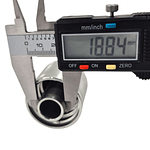 Conector Macho Jic 37 Flare One Piece 1.1/16 Pulgadas Hilo 12